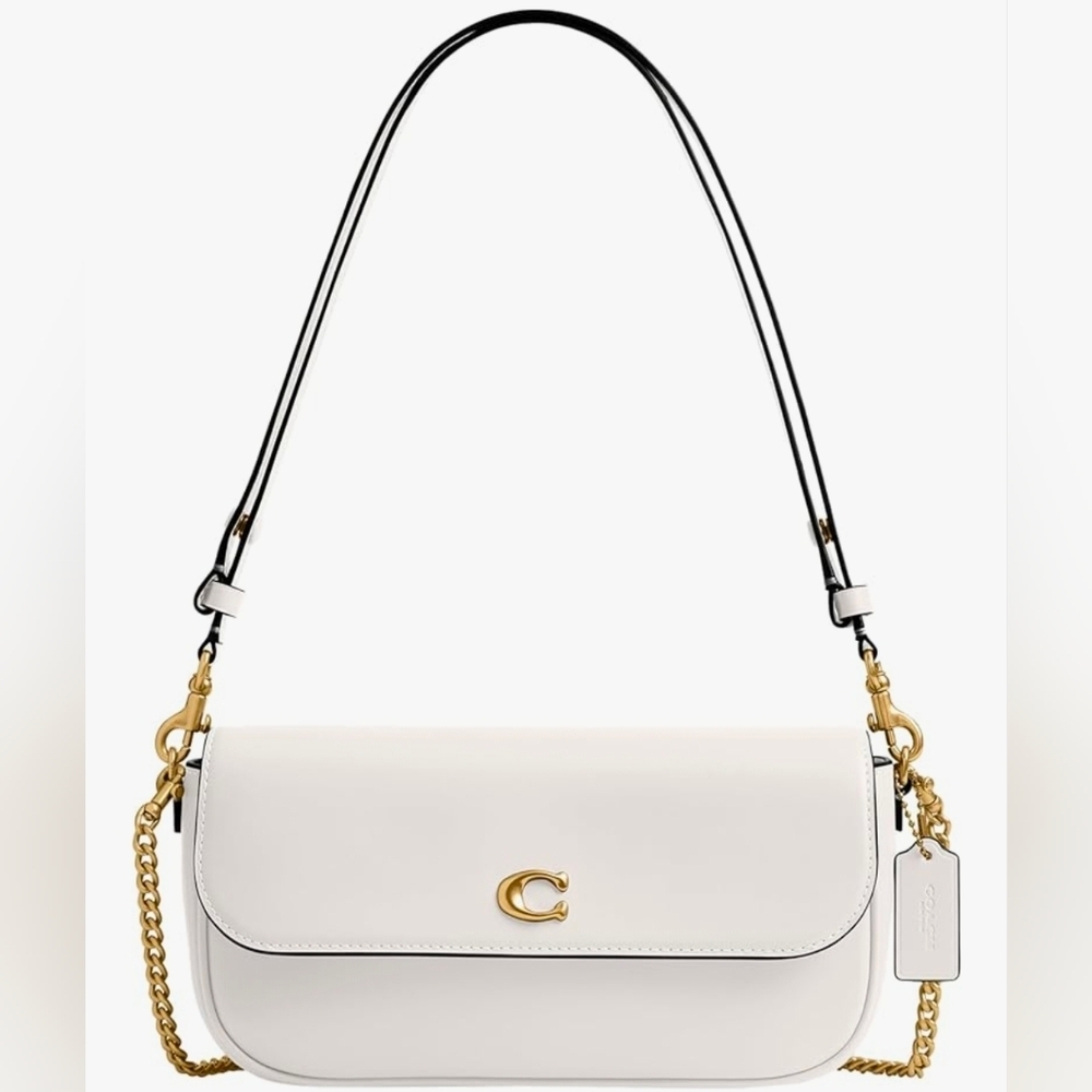 Coach Brook Flap Bag with Chain